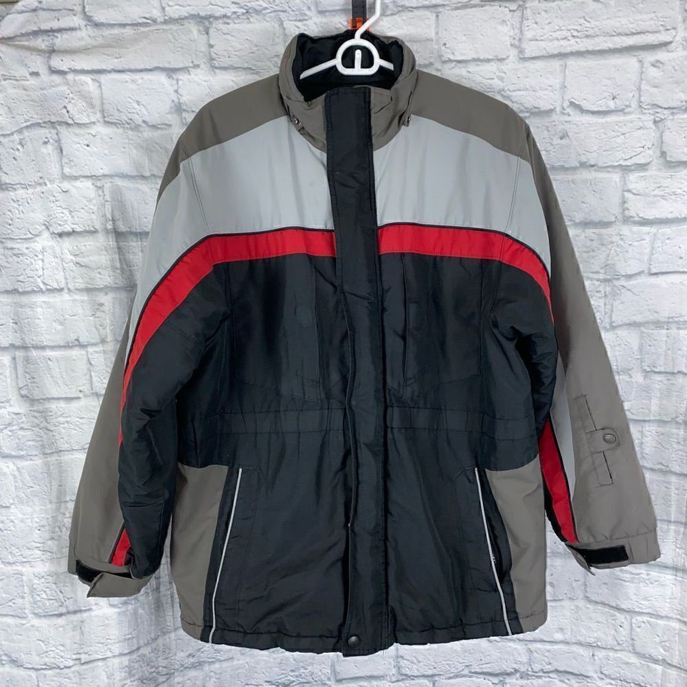 Arizona Jean CO full zip winter coat big kids Sz Large
